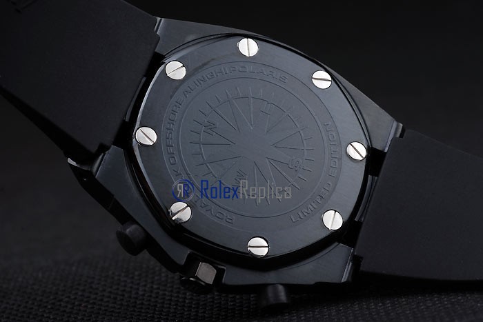 audemars piguet replica chrono offshore pvd strip rubber-b imitazione copia - immagine 10