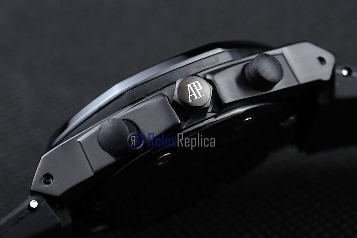 audemars piguet replica chrono offshore pvd strip rubber-b imitazione copia - immagine 2
