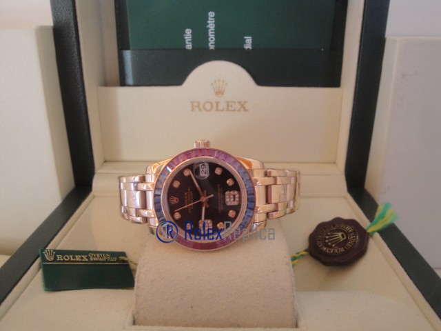 rolex replica pearlmaster oro giallo red blue orologio imitazione