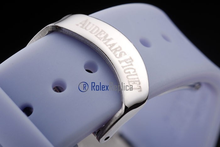 audemars piguet replica chrono offshore white strip rubber-b imitazione copia - immagine 7