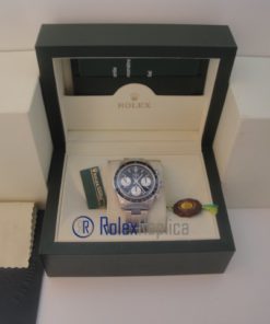 Alternative view of rolex replica daytona paulnewman 6263 black dial vintage orologio replica copia