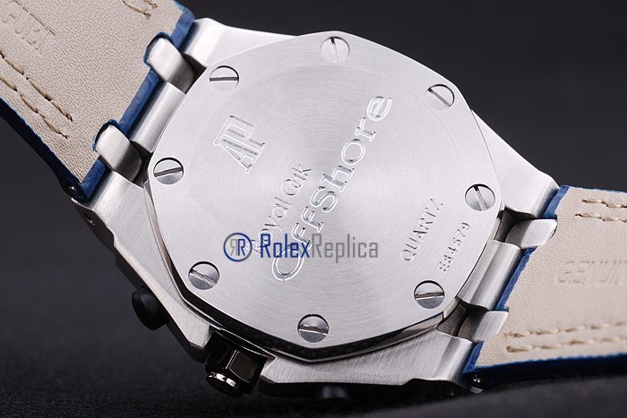 audemars piguet replica chrono offshore blue strip rubber-b imitazione copia - immagine 3