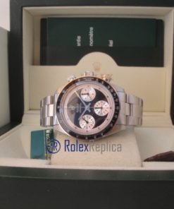 rolex replica daytona paulnewman 6245 black dial vintage orologio replica copia