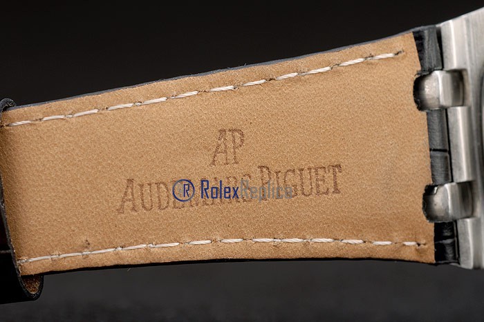 audemars piguet replica chrono offshore gp singapore 2008 strip leather imitazione copia - immagine 8