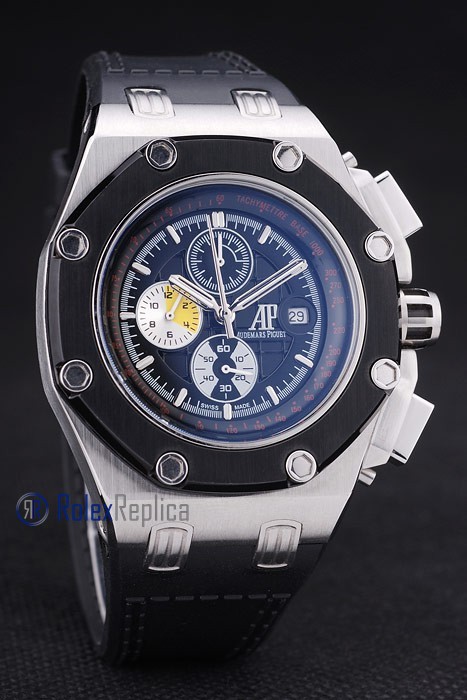 audemars piguet replica chrono offshore rubens barrichello strip rubber imitazione copia