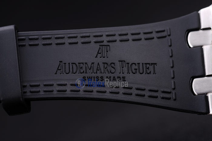 audemars piguet replica chrono offshore rubens barrichello strip rubber imitazione copia - immagine 8