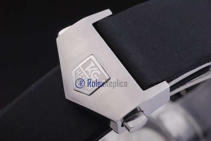 Tag-heuer replica carrera calibre 16 chrono strip rubber-b imitazione copia - immagine 8