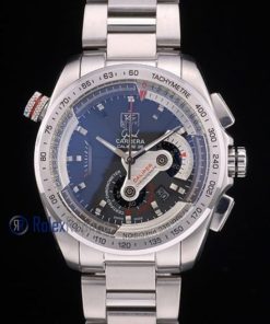 Tag-heuer replica carrera calibre 38 chrono acciaio imitazione copia