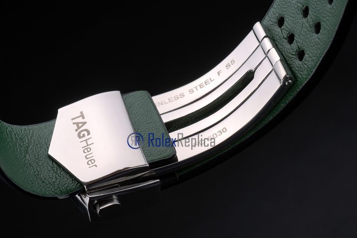 Tag-heuer replica gran carrera monaco strip rubber-b chrono acciaio imitazione copia - immagine 8