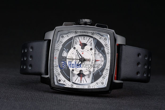 Tag-heuer replica gran carrera monaco strip rubber-b chrono pro-hunter imitazione copia - immagine 6