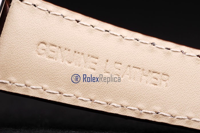 Tag-heuer replica gran carrera monaco strip leather chrono acciaio imitazione copia - immagine 9