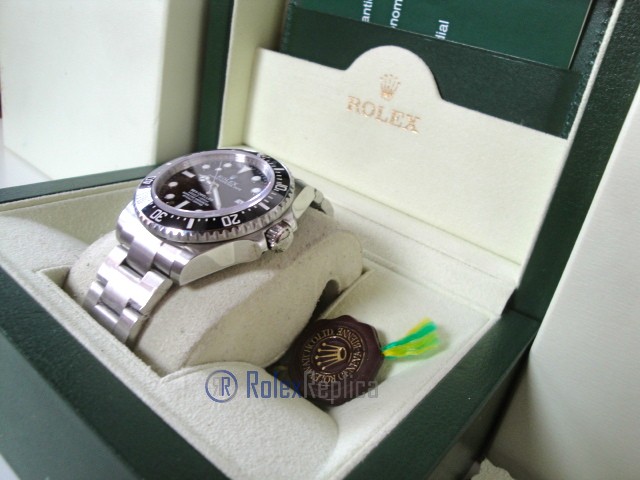 rolex replica seadweller black dial orologio replica copia lusso imitazione - immagine 6