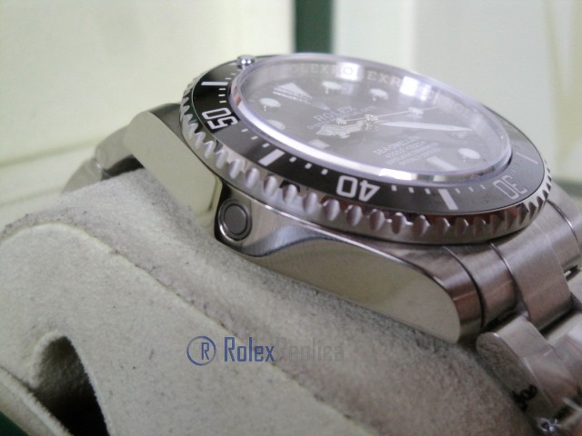 rolex replica seadweller black dial orologio replica copia lusso imitazione - immagine 10