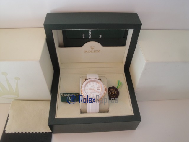 rolex replica yacht master I strip rubber-b by max rose gold orologio replica - immagine 2