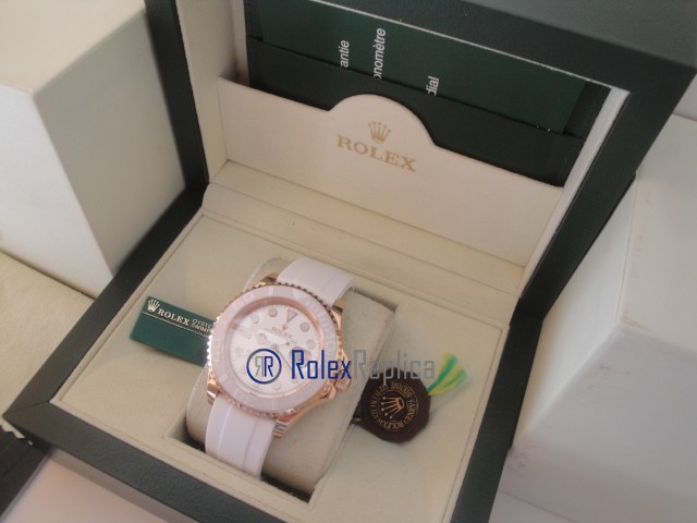 rolex replica yacht master I strip rubber-b by max rose gold orologio replica - immagine 3