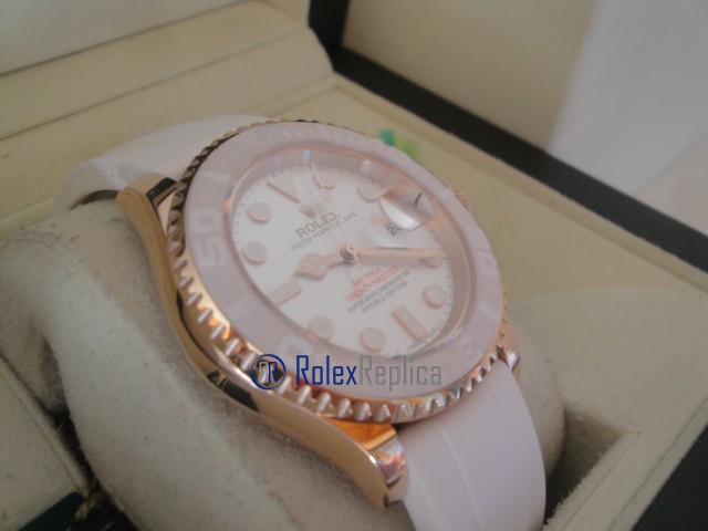 rolex replica yacht master I strip rubber-b by max rose gold orologio replica - immagine 7