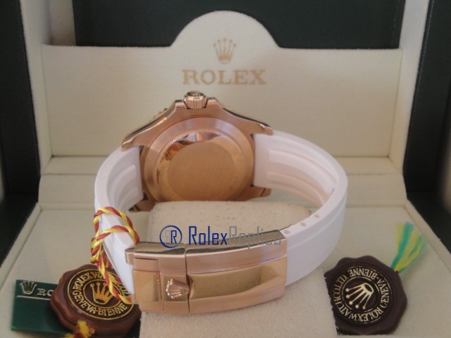 rolex replica yacht master I strip rubber-b by max rose gold orologio replica - immagine 9