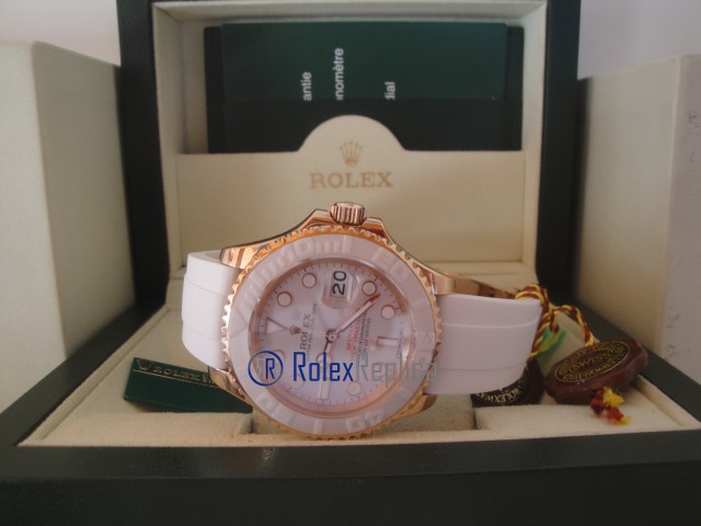 rolex replica yacht master I strip rubber-b by max rose gold orologio replica