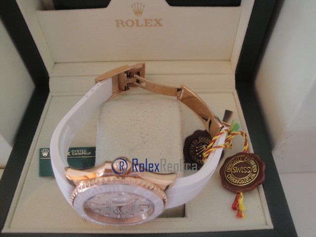 rolex replica yacht master I strip rubber-b by max rose gold orologio replica - immagine 14
