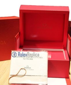 Omega replica scatola box cofanetto portaorologi completo booklet service