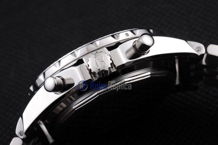 Breitling replica chrono acciaio navitimer tourbillon white dial imitazione copia - immagine 10