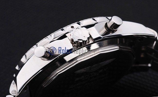 Breitling replica chrono acciaio navitimer brown dial imitazione copia - immagine 6