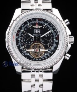 Breitling replica chrono acciaio navitimer tourbillon black dial imitazione copia