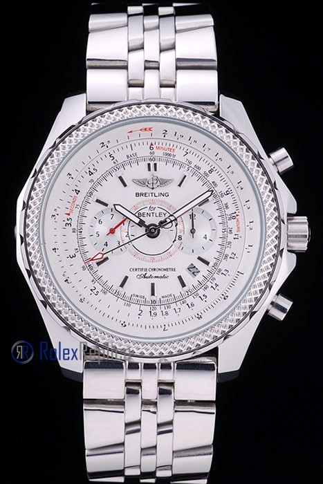 Breitling replica chrono acciaio navitimer white dial imitazione copia - immagine 2