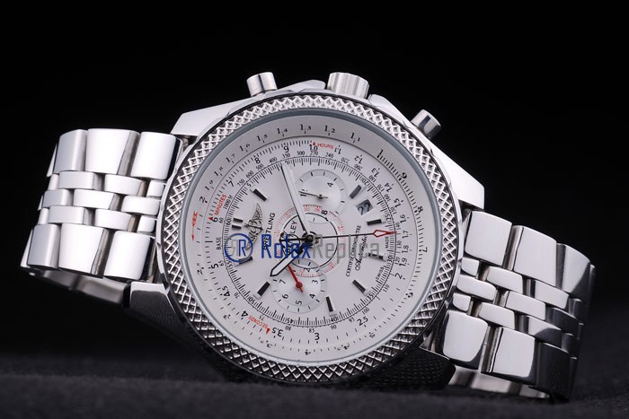 Breitling replica chrono acciaio navitimer white dial imitazione copia - immagine 5