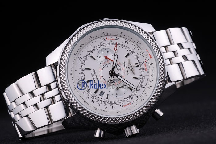 Breitling replica chrono acciaio navitimer white dial imitazione copia - immagine 6