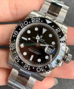 Alternative view of rolex replica GMT master II 116710LN nero ceramica orologio replica