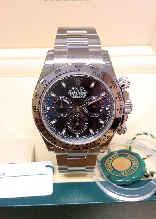 rolex replica daytona crono blue dial orologio replica copia imitazione - immagine 3