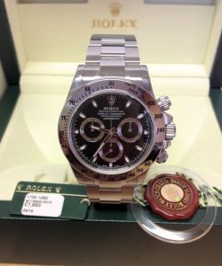 Alternative view of rolex replica daytona crono classic black dial orologio replica copia imitazione