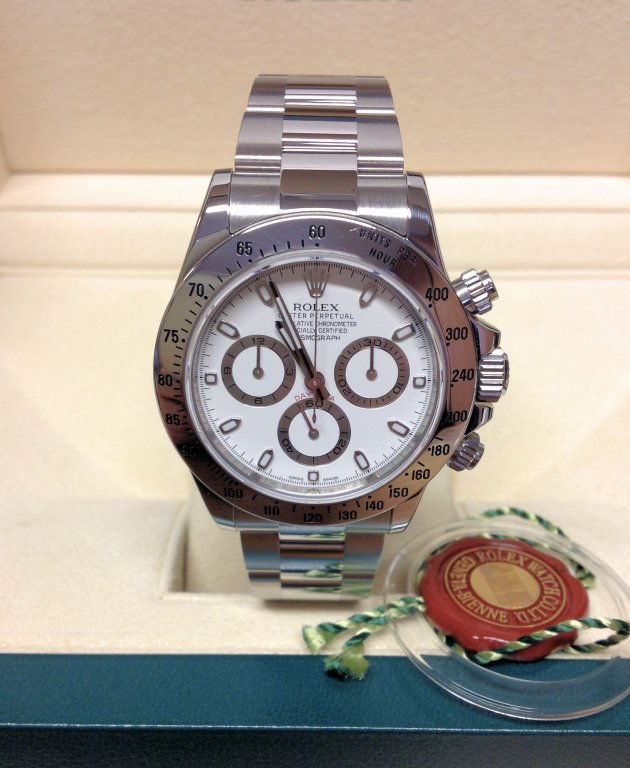 rolex replica daytona crono classic white dial orologio replica copia imitazione