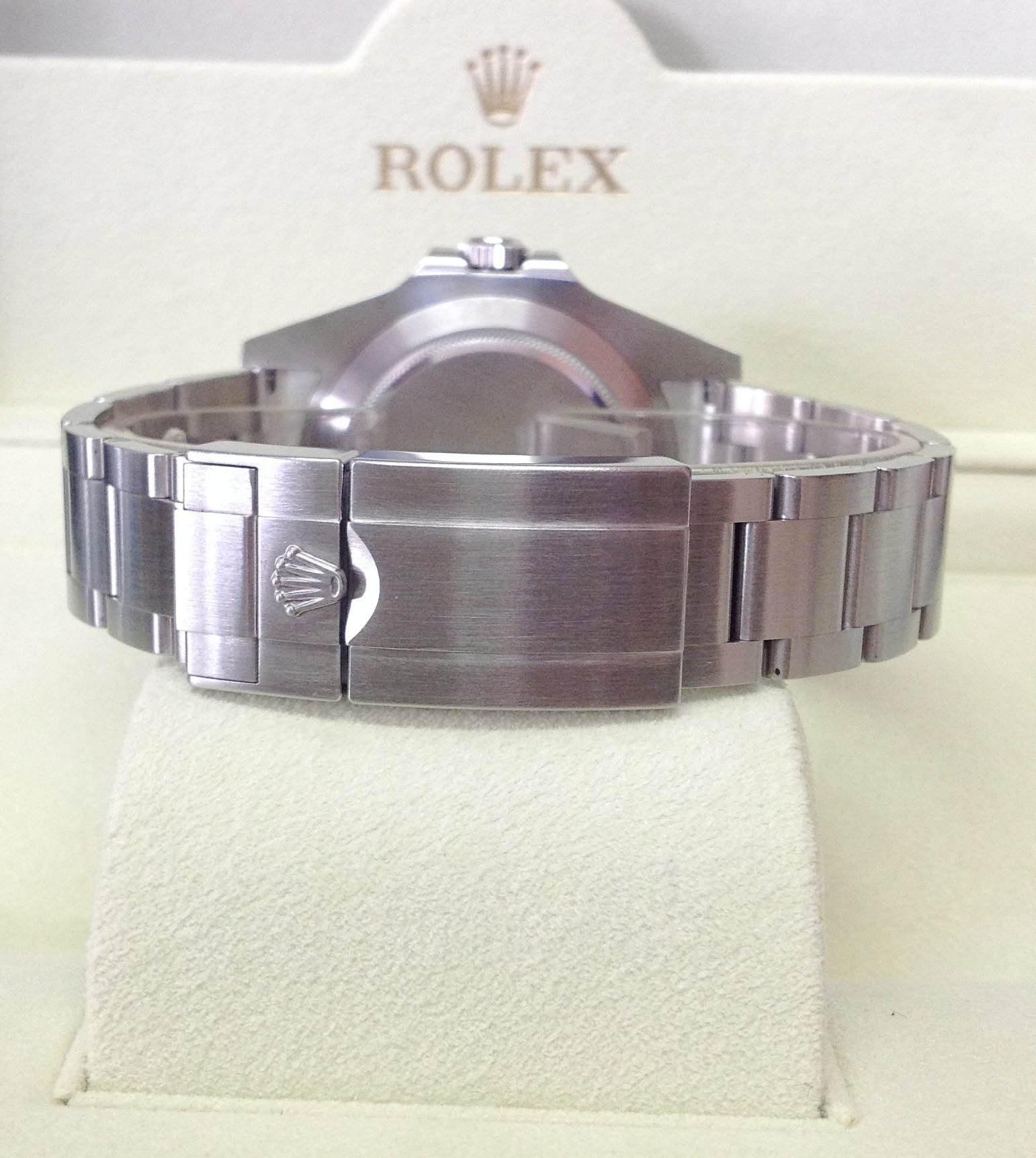 rolex replica explorer II acciaio big 42mm black dial orologio replica copia lusso imitazione - immagine 7