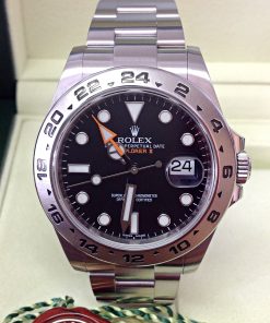 rolex replica explorer II acciaio big 42mm black dial orologio replica copia lusso imitazione
