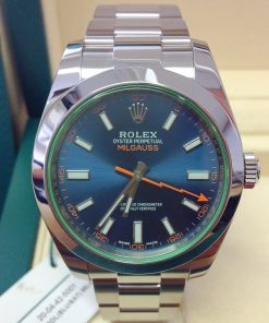 rolex replica milgauss blu orologio replica copia lusso imitazione
