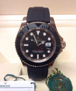 Alternative view of rolex replica yacht master I strip rubber-b orologio replica