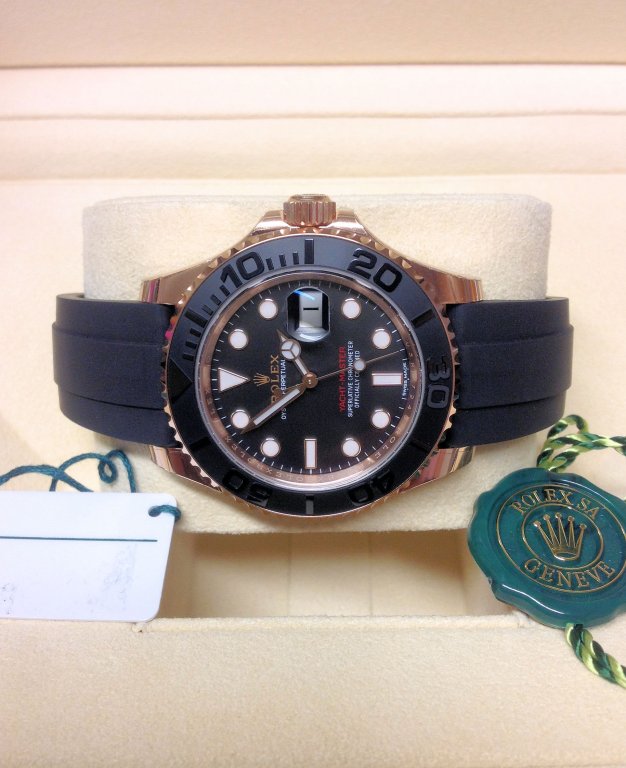 rolex replica yacht master I strip rubber-b orologio replica - immagine 4