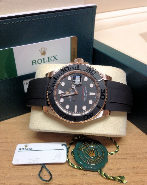 rolex replica yacht master I strip rubber-b orologio replica - immagine 7