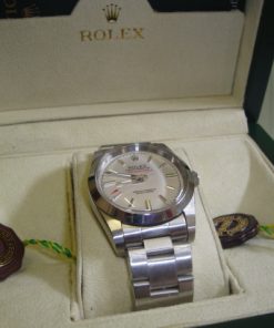 rolex replica milgauss vintage white dial