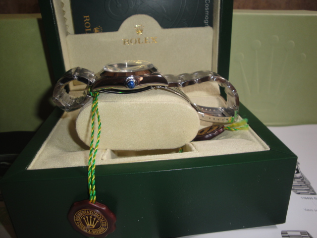 rolex replica milgauss vintage white dial - immagine 8