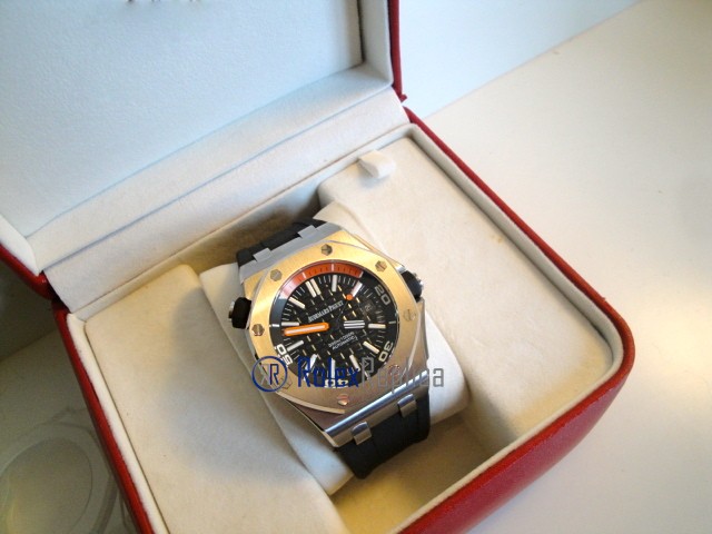 audemars piguet replica diver royal oak offshore orange dial imitazione copia - immagine 3