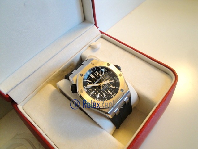audemars piguet replica diver royal oak offshore black dial imitazione copia - immagine 4