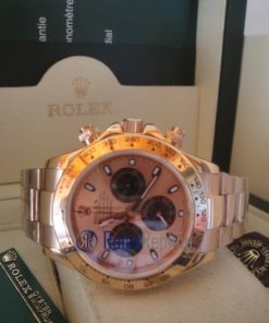 rolex replica daytona crono rose gold pink dial orologio replica copia imitazione