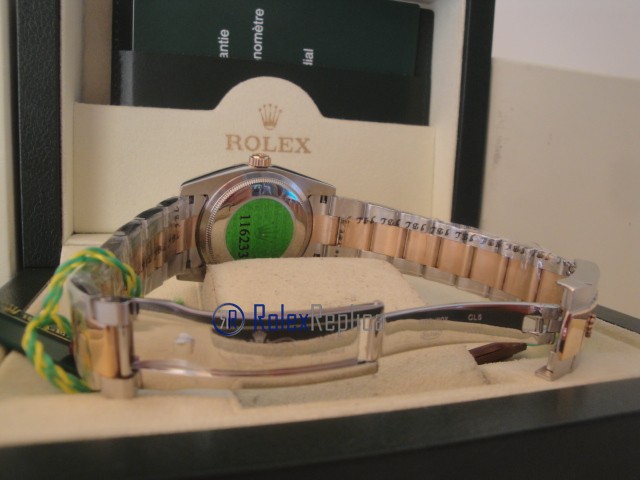 rolex replica datejust acciaio oro centenario oyster orologio imitazione - immagine 11