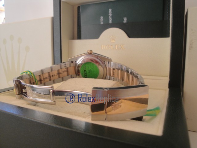 rolex replica datejust acciaio oro centenario oyster orologio imitazione - immagine 13