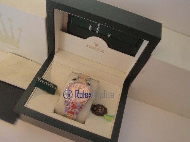 rolex replica datejust acciaio oro centenario oyster orologio imitazione - immagine 3