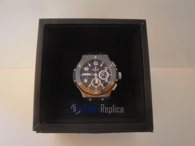 hublot replica big bang pro-hunter titanium ceramic strip rubber-b orologio copia - immagine 3