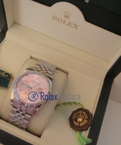 rolex replica datejust flower rosèè orologio imitazione